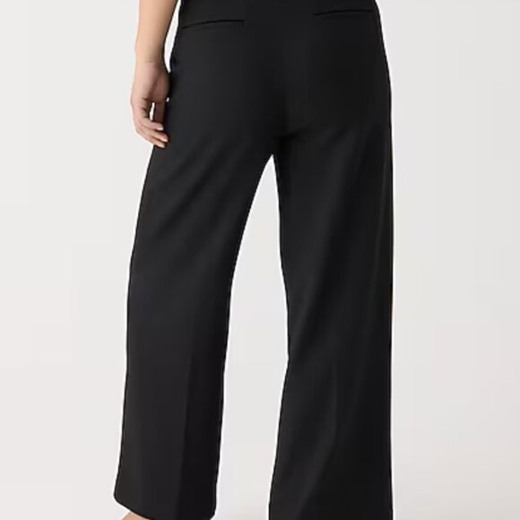 J CREW Sydney wide-leg pant in four-season stretch - Picture 4 of 4